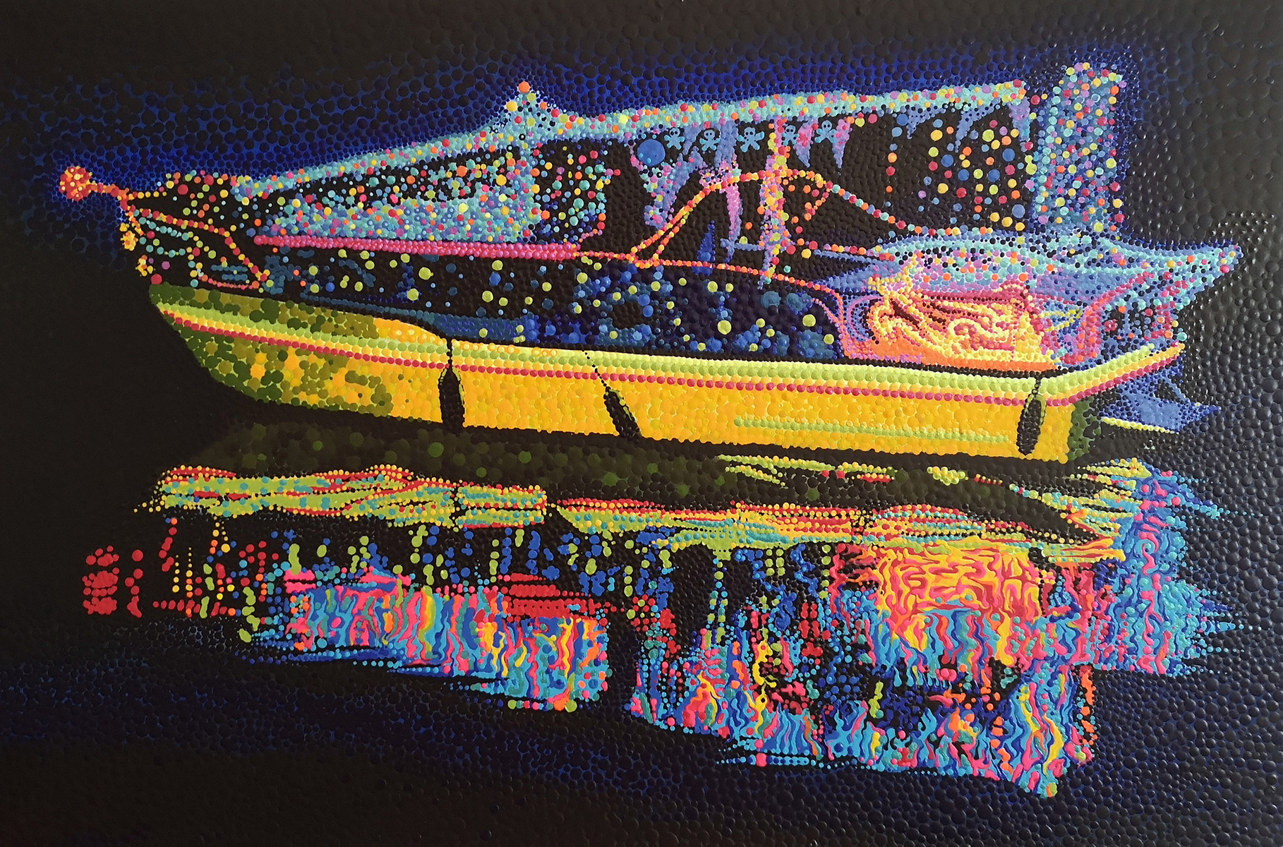 Illuminated Boat
