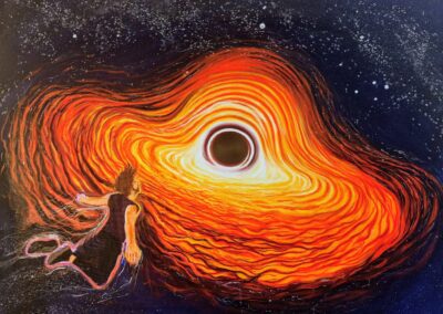 Journey Through Black Hole